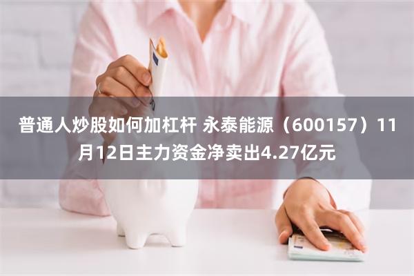 普通人炒股如何加杠杆 永泰能源（600157）11月12日主力资金净卖出4.27亿元