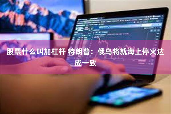 股票什么叫加杠杆 特朗普：俄乌将就海上停火达成一致