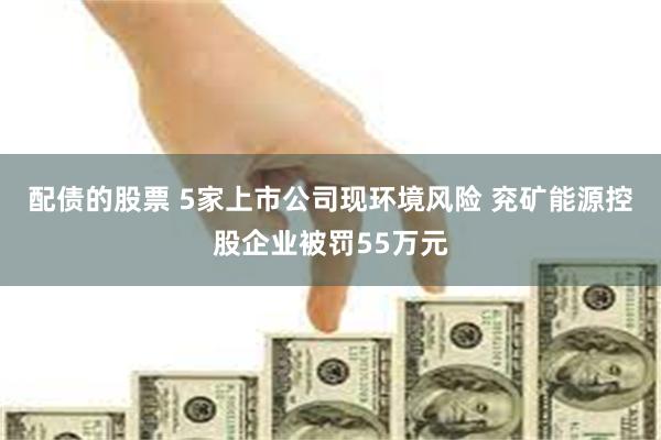 配债的股票 5家上市公司现环境风险 兖矿能源控股企业被罚55万元