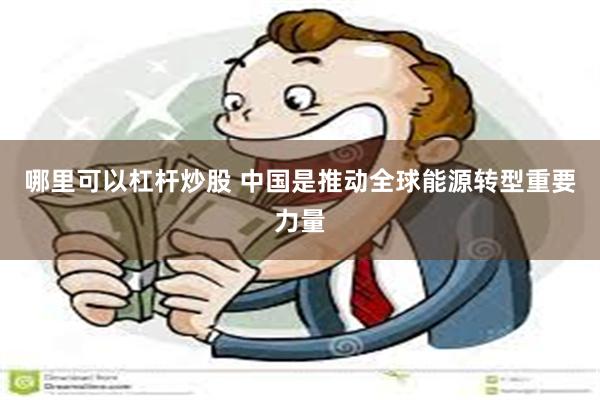 哪里可以杠杆炒股 中国是推动全球能源转型重要力量